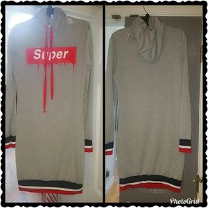 Gray Super Dress